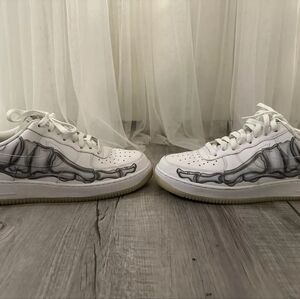 Size 11 - Nike Air Force 1 QS Low Skeleton